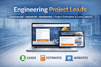generate commercial industrial residential leads with engineering  website