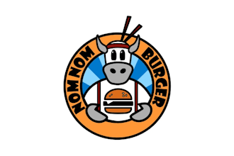 design delicious food truck burger logo