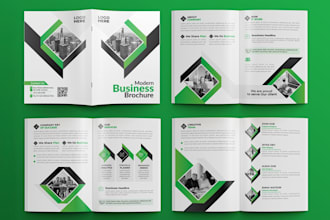 design a corporate brochure, company profile, business proposal, annual report