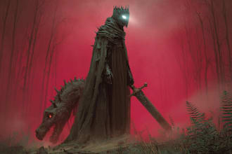 create a fantasy horror and fantasy horror character art