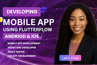 build flutterflow app, flutter flow and be flutterflow mobile app developer