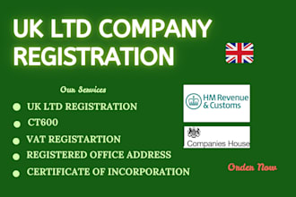 do uk ltd company registration, register uk ltd, llp, cic registration, utr, vat
