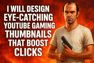design catching youtube gaming thumbnails
