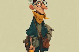 make your portrait or charater in disney style