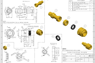 provide high quality 2d to 3d cad modeling