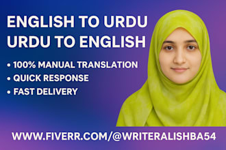 write urdu novels, afsanas, short stories, and proofread your urdu content