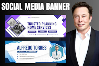 design facebook banner or cover and cover design