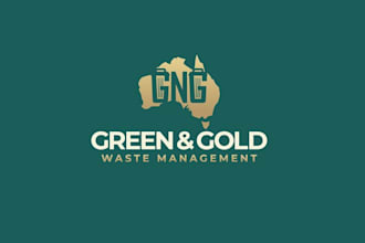 design start up waste management business logo