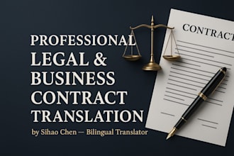 translate business or legal contracts