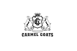 design farm doorstep goat meat dairy supplier logo