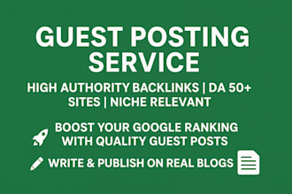 write and publish article on premium website with dofollow guest post