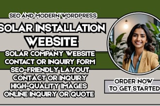 solar installation website design solar installation website renewable energy