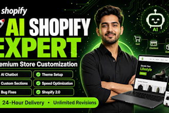 customize your shopify store and integrate ai chatbot