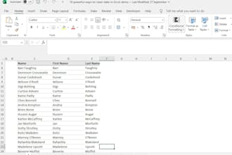 do data cleaning dashboards and reporting