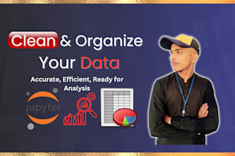 clean, transform and organize your data using python pandas