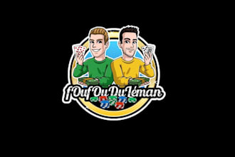 design friend streamer poker logo