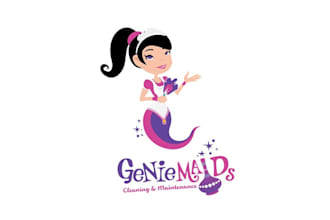 design surprising professional logo for genie maids