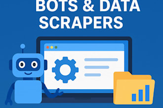 develop chrome extension , web automation bot, or data scraper