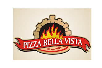 design fantastic amazing logo for pizza bella vista
