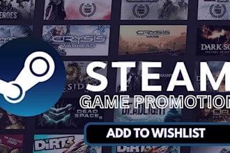 promote your steam and grow organic steam wishlists