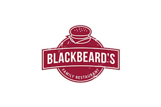 design necessary logo for black beards family restaurant