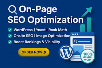 do monthly on page SEO and onsite technical optimization of your website