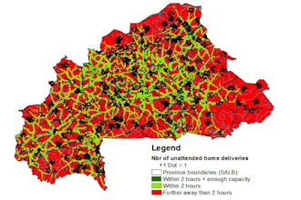 model service accessibility and coverage using accessmod and gis