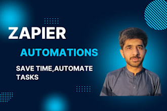 set up  zapier zaps, automation workflows, and integrations
