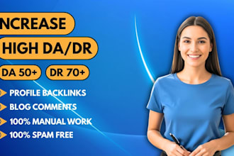increase DR da and tf with high quality backlinks and professional SEO services