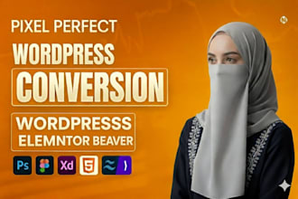 convert xd to wordpress, PSD to wordpress, figma to wordpress