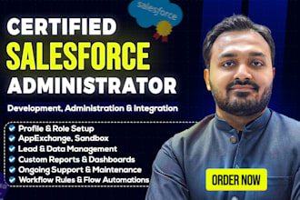 your certified salesforce admin, developer, and integration expert