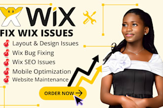 fix wix issue fix mobile wix bug fix wix maintenance wix booking wix support