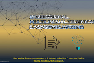expert multilingual technical and academic texts