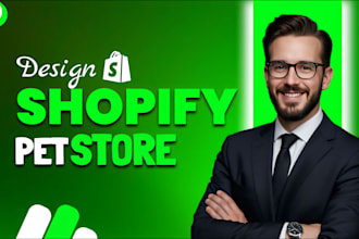design shopify pet brand store for pet products shopify pet brand dropship store