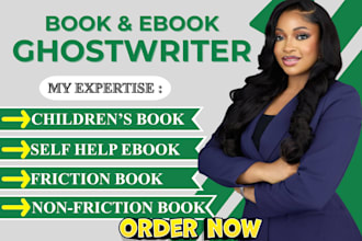be your kpd, ebook, friction, non friction and your ghost book writer