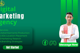 create and setup impressive facebook or instagram business page