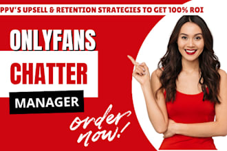 be your active onlyfans chatter, virtual assistant onlyfans subs manager