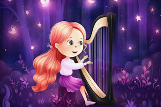 children story book illustration children story book illustration