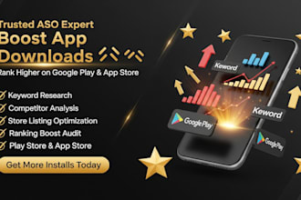 boost your app ranking and downloads with full aso strategy