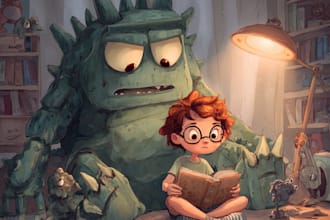 illustrate children story book illustration children story book illustration