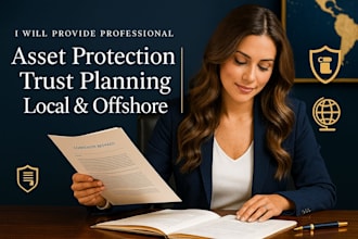 provide professional asset protection through local and offshore trusts