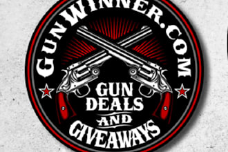 design a bold and professional gun shop or firearm logo