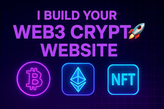 build your next level web3 crypto website with full degen energy