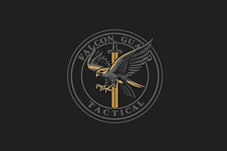design badass army, military, tactical logo or patch or any graphic