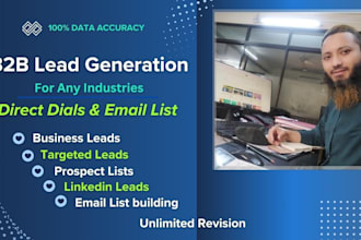 do b2b lead gen for targeted buyers and web research