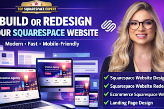 build squarespace website design squarespace website redesign website design