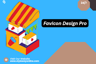 professional favicon design for website