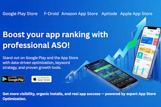 boost your app ranking with aso for google play and app store