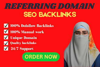 referring domain high quality backlinks