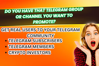 do telegram promotion telegram marketing crypto promotion real telegram members